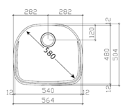 Мойка Франке PRM 110-54 антрацит фото 2 в Новосибирске Мойка Franke PRM 110-54 антрацит фото 2 в Новосибирске